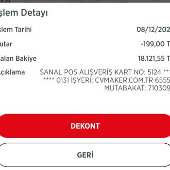İzinsiz Kart Kullanımı Ve Ücret Kesintisi