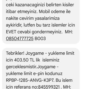 Bilinmeyen İşlemlerle Karşılaşma