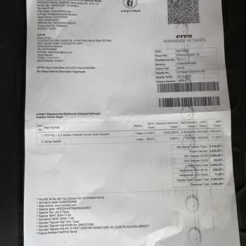 Yanlış Ürün İadesi Ve Maddi Kayıp