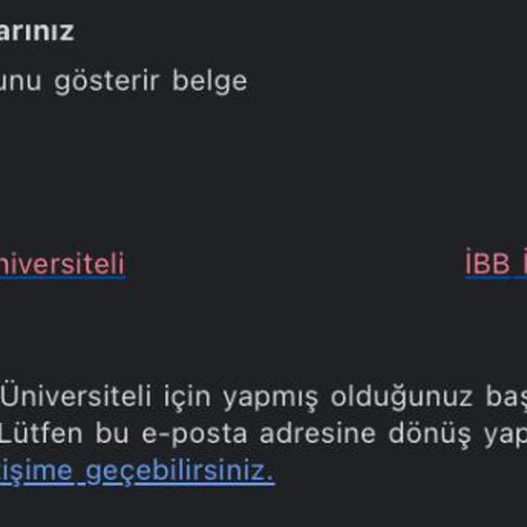 Burs Başvurusunda Evrak Eksikliği Mağduriyeti