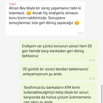 Denizbank ATM'sinde Para Çekme Sorunu Ve Yetersiz Müşteri Hizmeti