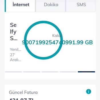 Sınırsız Sosyal Medya Tarifesinde İnternet Sorunu