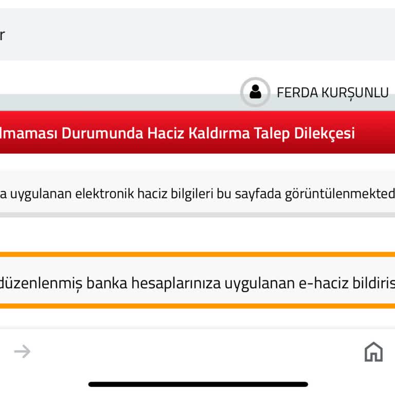 E-Haciz Hatası Nedeniyle Kredi Başvurusu Yapamama Sorunu