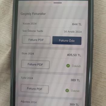 Taahhütlü Anlaşmadan Dolayı Yüksek Fatura Şikayeti