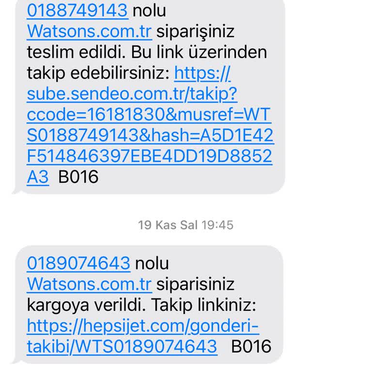 Watsons Sipariş Teslimatında Sorumluluk Sorunu