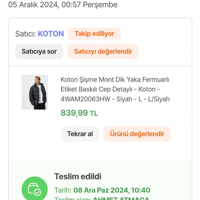 Koton Mağazasında Değişim Kabusu