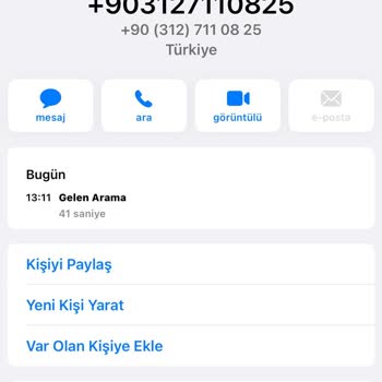 Anlaşılmayan Arama Ve Şüpheli Durum