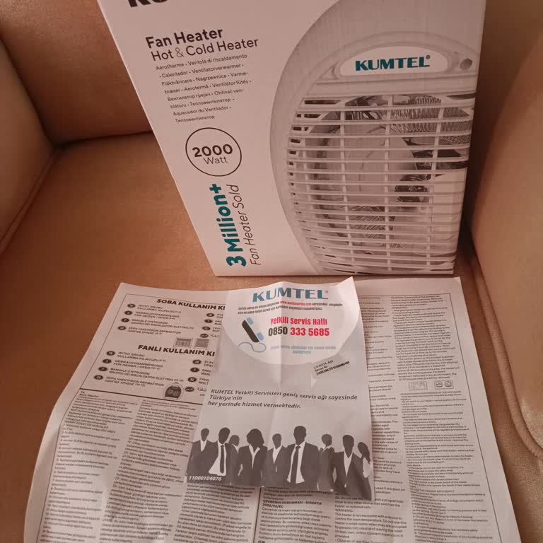 Kumtel Fanlı Isıtıcıdan Soğuk Sürpriz!