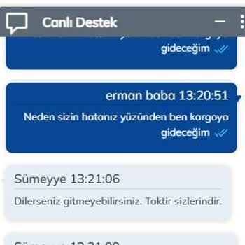Eksik Ürün Ve Yetersiz Müşteri Hizmeti