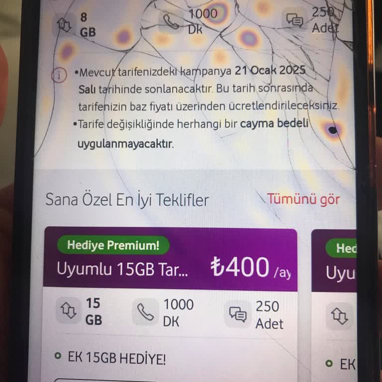Vodafone'un Yüksek Fatura Şoku