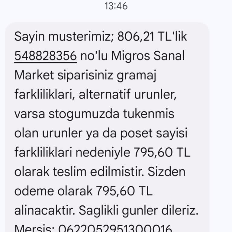 Migros Sanal Market İndirim Sorunu