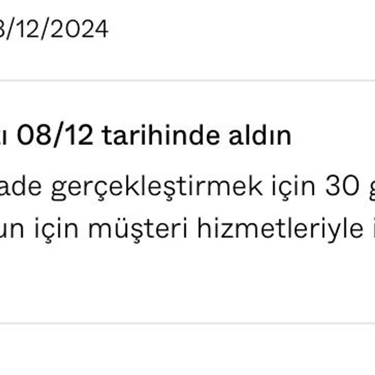 Teslim Edilmeyen Hediye Kartı Krizi