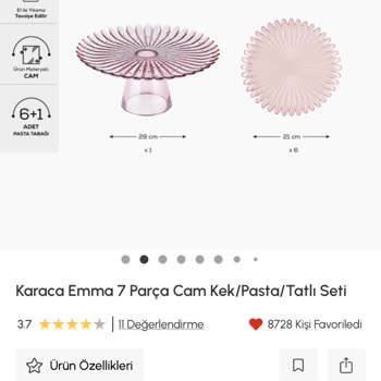 Yanıltıcı Ürün Boyutu Ve Yetersiz Müşteri Hizmeti