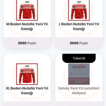 Nutella Uygulamasındaki Stok Sorunları