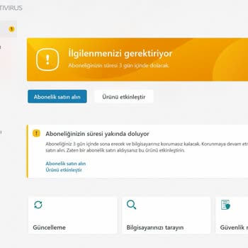 Antivirüs Lisans Süresi Sorunu: Hepsiburada Ve Satıcı Firma Arasında Çözüm Arayışı