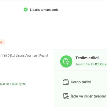 Antivirüs Lisans Süresi Sorunu: Hepsiburada Ve Satıcı Firma Arasında Çözüm Arayışı