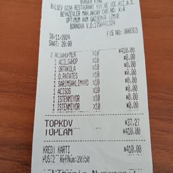 Burger King Menü Boyutları Ve Fiyat Artışı Konusunda Hayal Kırıklığı