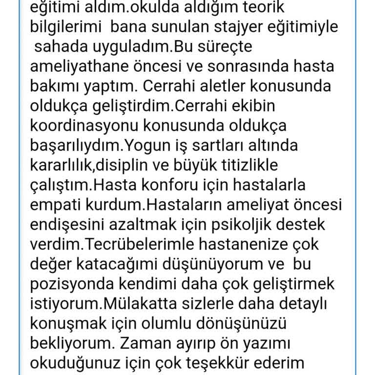 Kariyer.net Üzerinden Özgeçmiş Ve Ön Yazı Sorunu