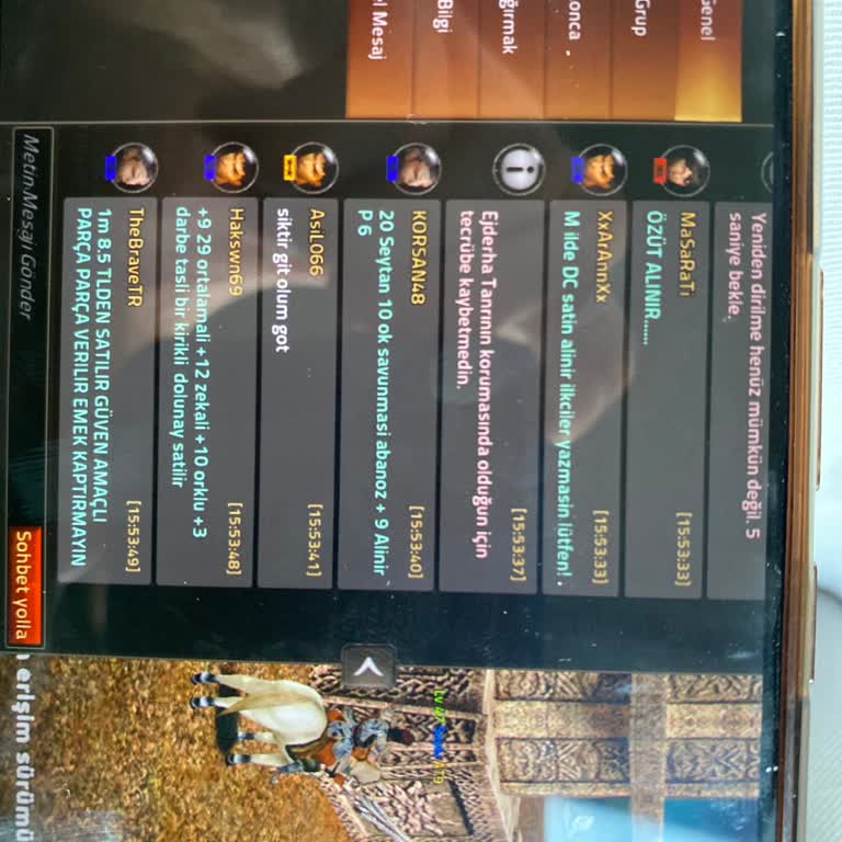 Oyun İçinde Küfür Ve Müdahale Eksikliği