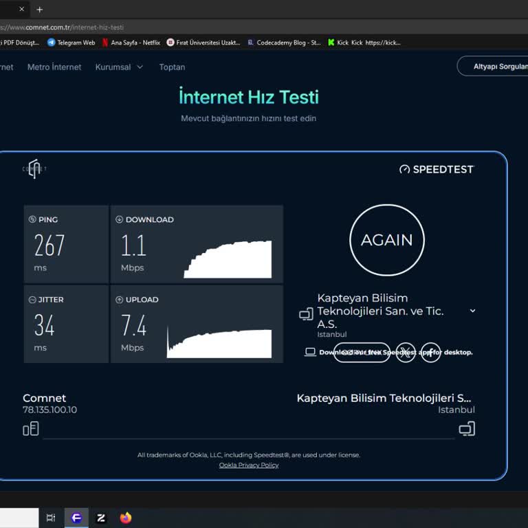 Comnet'in Yetersiz Müşteri Desteği Ve Düşük İnternet Hızı Sorunu