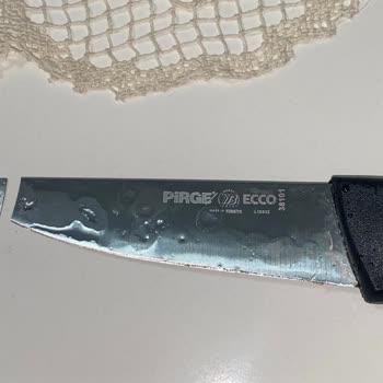 Pirge Bıçağının Kısa Sürede Kırılması