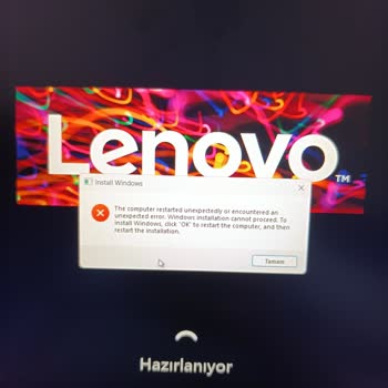 Laptop Sıfırlama Sorunu Ve Destek Talebi