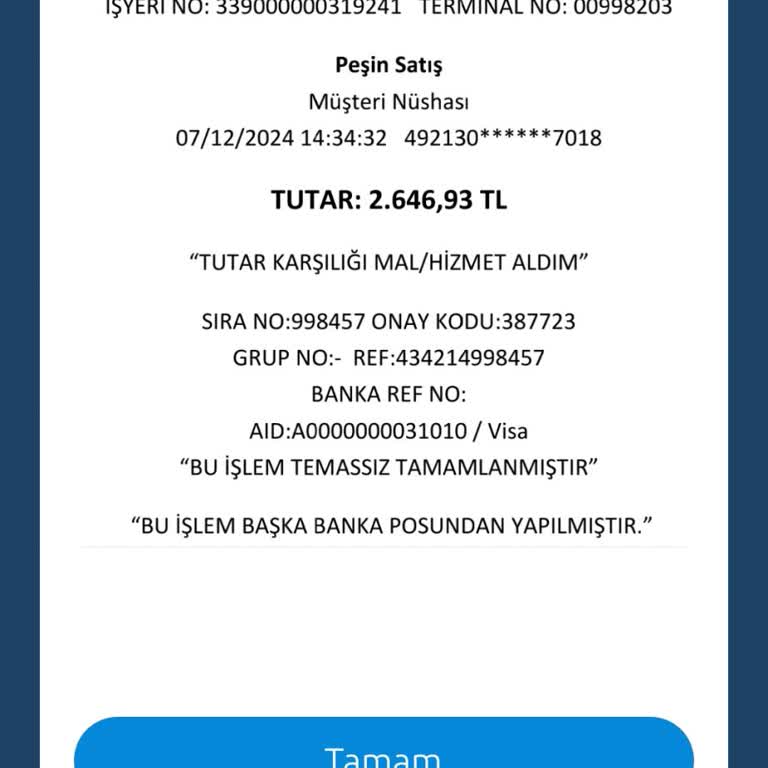 Yanlış Bilgilendirme Ve Beklenmedik Ücretlendirme Sorunu