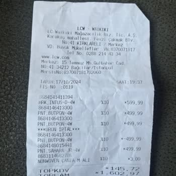 İade Sürecinde Yaşanan Sorun Ve Personel Üslubu