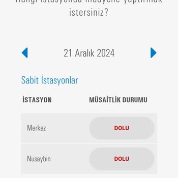 TÜVTÜRK Mardin'de Randevu Alamama Sorunu