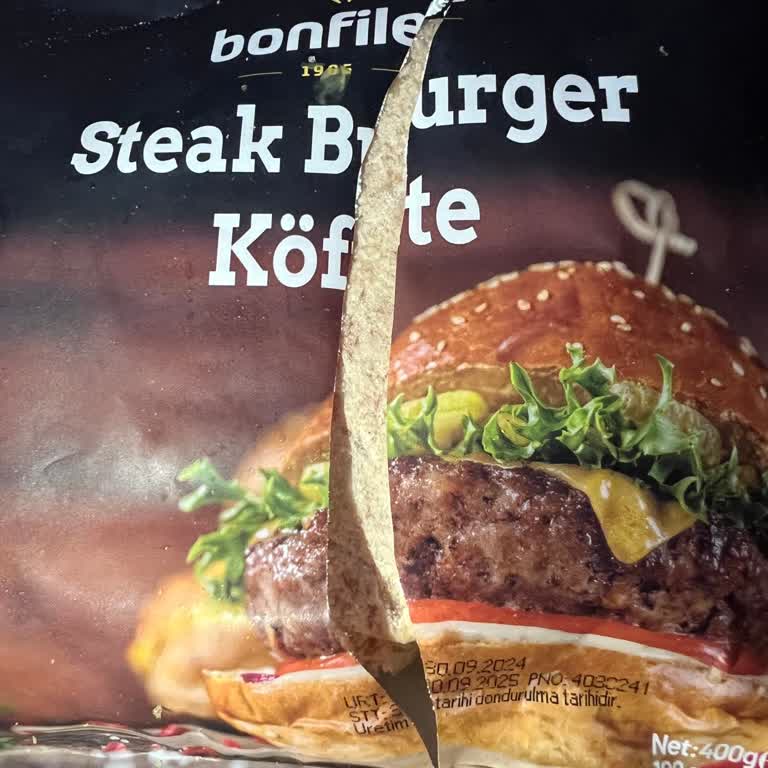 Bozuk Bonfilet Steak Burger: Soğuk Zincir Sorunu