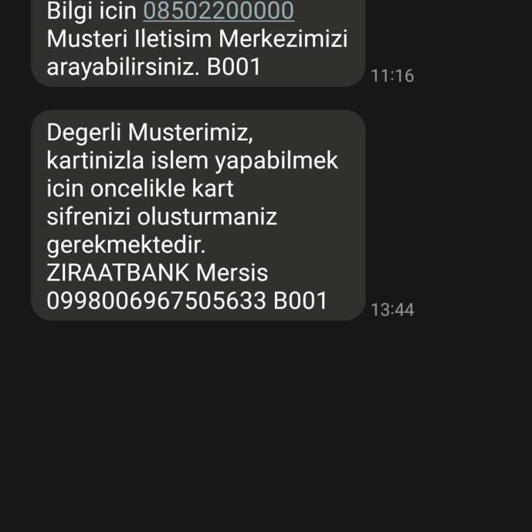 Ziraat Bankası Kart Ve İnternet Bankacılığı Sorunu