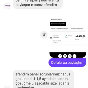Teslim Edilmeyen Ürünler Ve İletişimsizlik