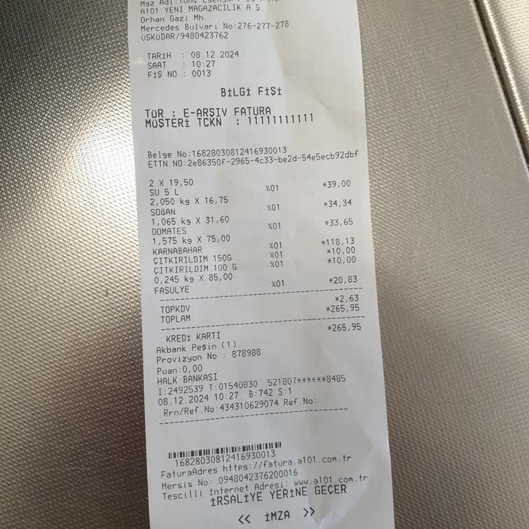 A101 Marketinde Fiyat Farkı Ve İlgisizlik
