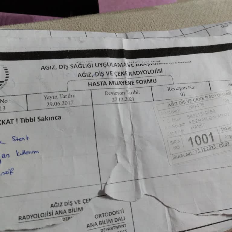 Diş Tedavisi Sürecinde İletişim Eksikliği