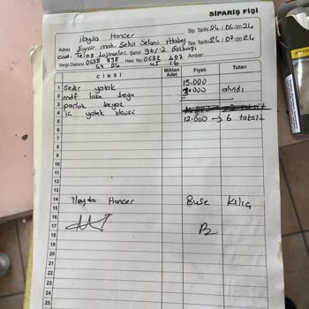 Sipariş Sonrası Mağduriyet