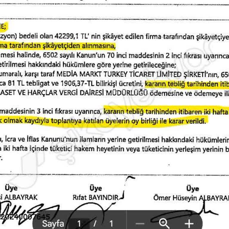 Media Markt'tan Alınan LG TV'de Işık Süzmesi Sorunu Ve İade Mücadelesi