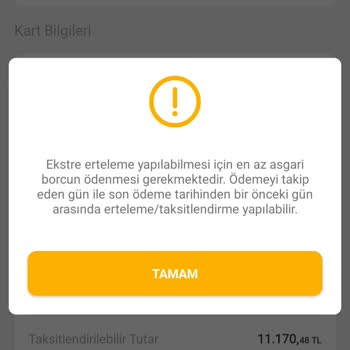 VakıfBank Kredi Kartı Taksitlendirme Sorunu