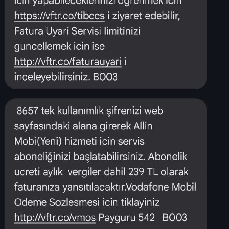 Beklenmedik Allinmobi Üyeliği Ve İptal Talebi