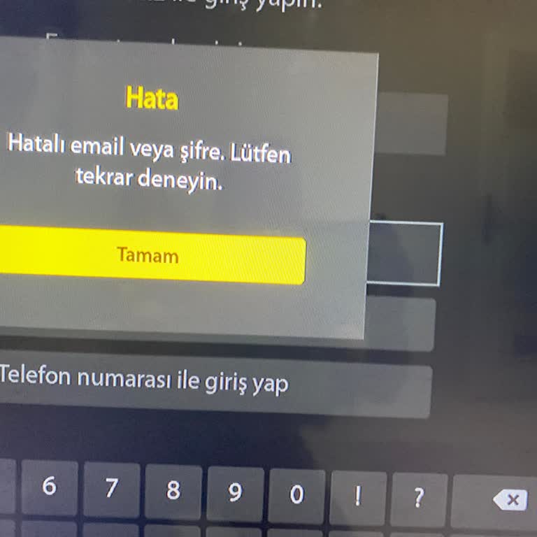 Exxen'de Sürekli Şifre Hatası Ve Yetersiz Müşteri Hizmeti