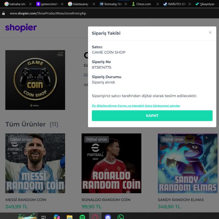 Game Coin Shop İnternetten Alışverişte Güven Sorunu!