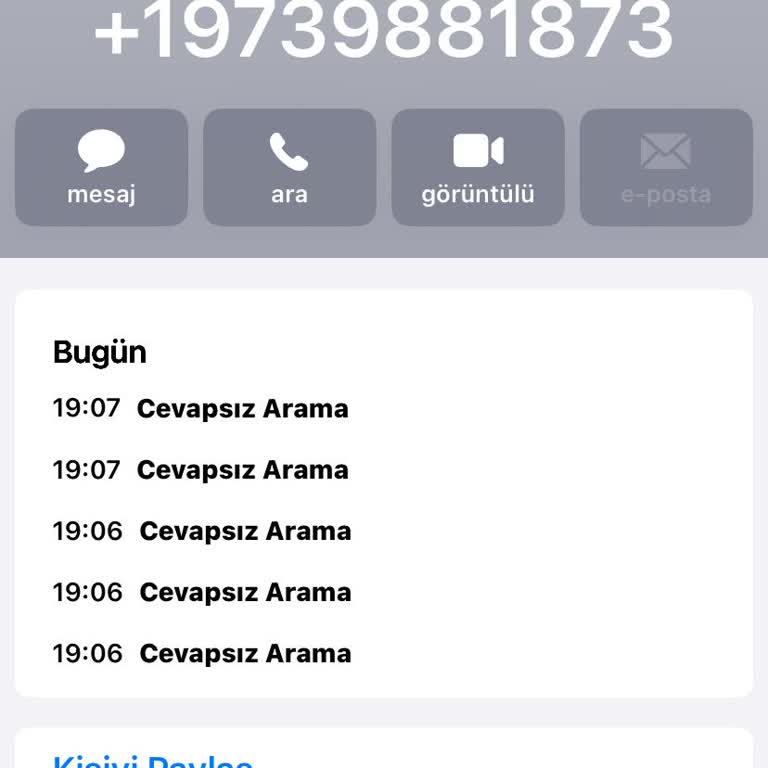 Bilinmeyen Numaralardan Gelen Tehditkar Aramalar
