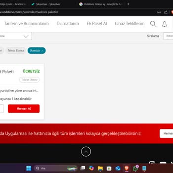 İnternet Hizmetleri Ve Paket Sorunları