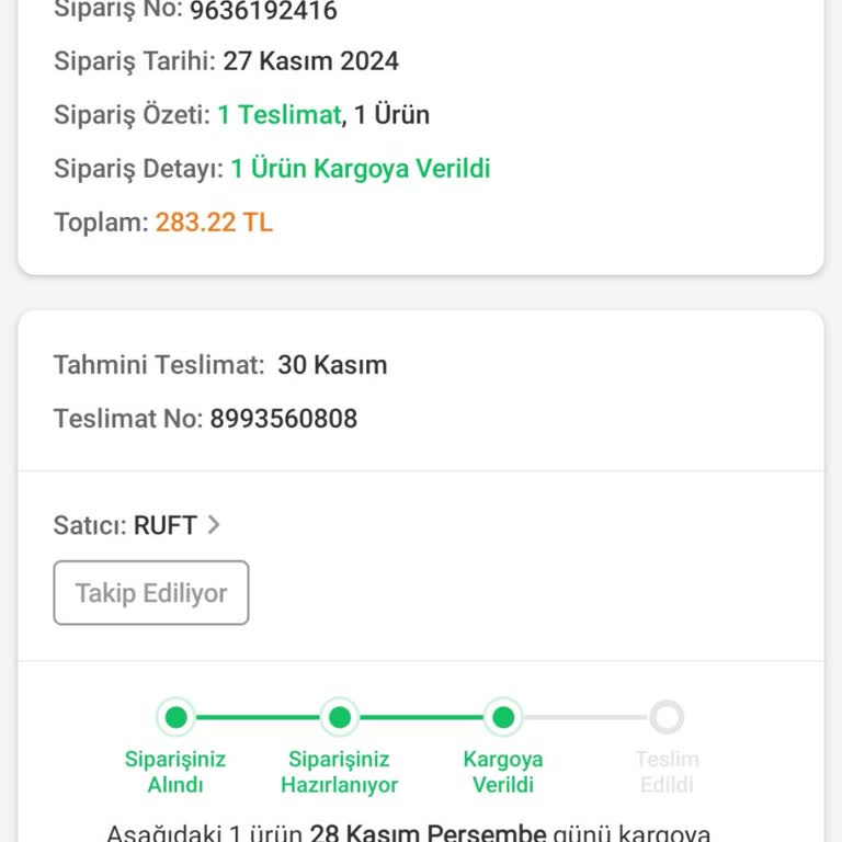 Trendyol Siparişim Hala Teslim Edilmedi, Acil Çözüm Bekliyorum!