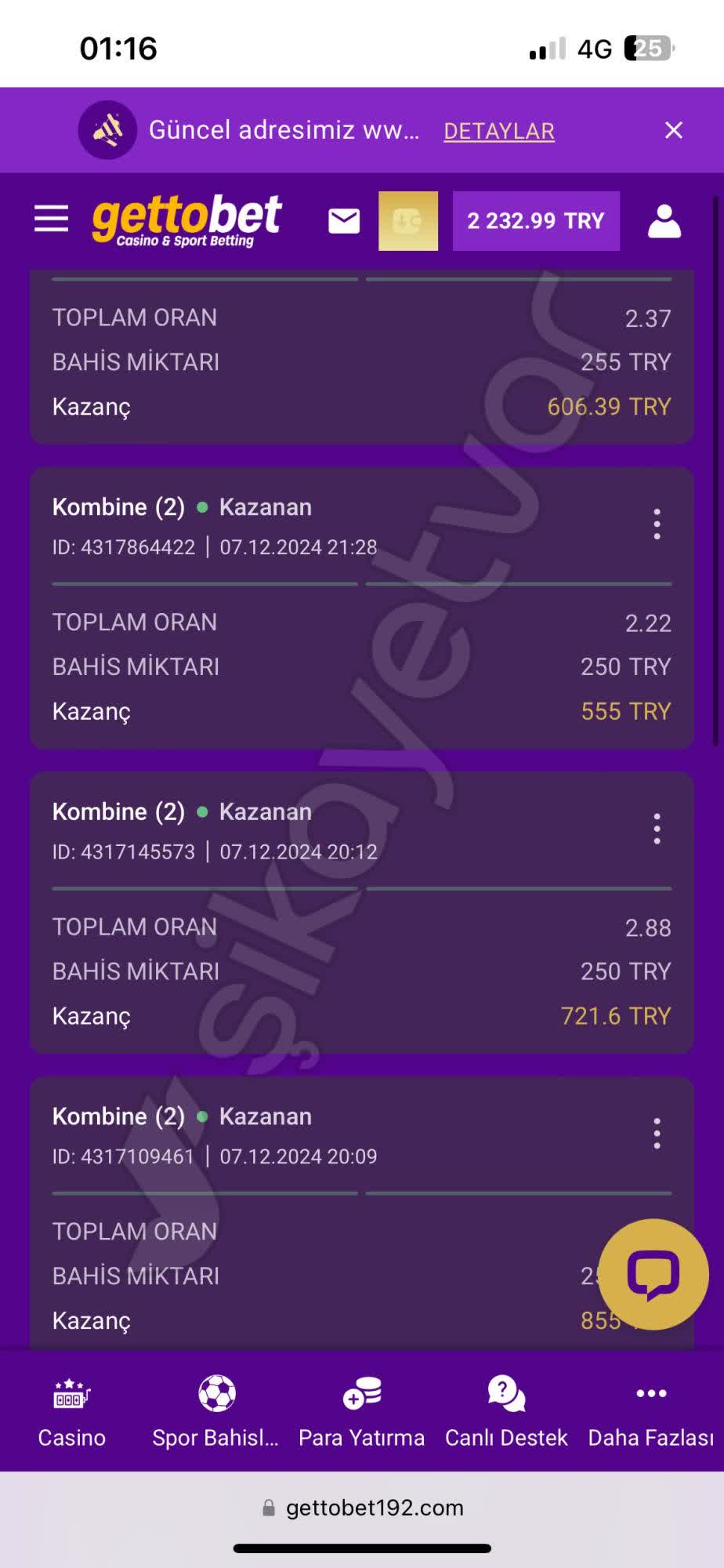Bahis Kazanc\u0131mda 800 TL Eksik: Gettobet\u0026#39;ten A\u00e7\u0131klama Bekliyorum ...
