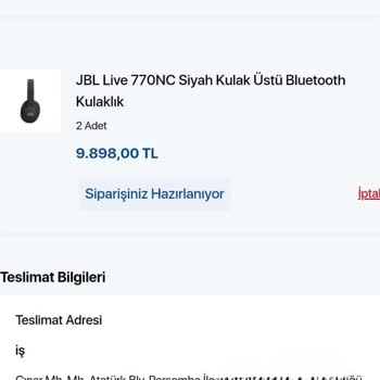 Yanlış Ürün Ve İade Karmaşası: Müşteri Hizmetleri Hayal Kırıklığı