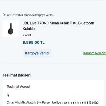 Yanlış Ürün Ve İade Karmaşası: Müşteri Hizmetleri Hayal Kırıklığı