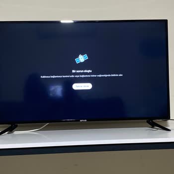 Yeni Onvo TV'de Google Play Bağlantı Sorunu