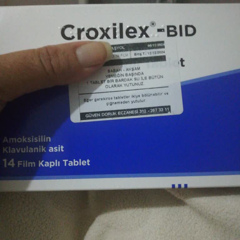 İbrahim Etem İlaç CROXİLEX-BID 625MG Yan Etki Yaptı!