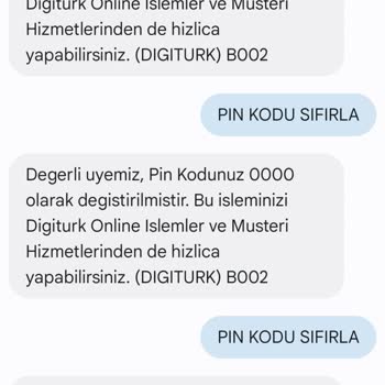 Digiturk Pin Kodu Sorunu Ve Ücretli Teknik Servis Şikayeti