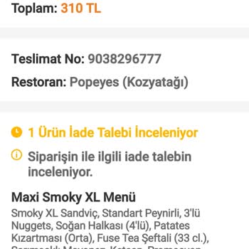 Yanlış Sipariş Kabusu: Popeyes Ve Trendyol Deneyimi